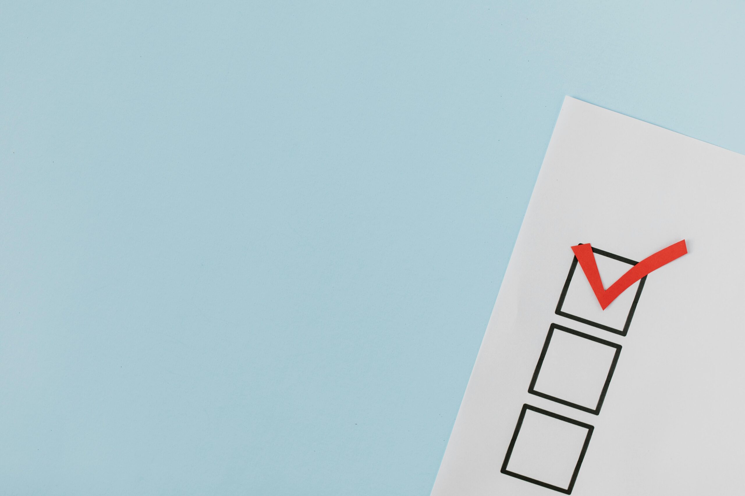qiality check box